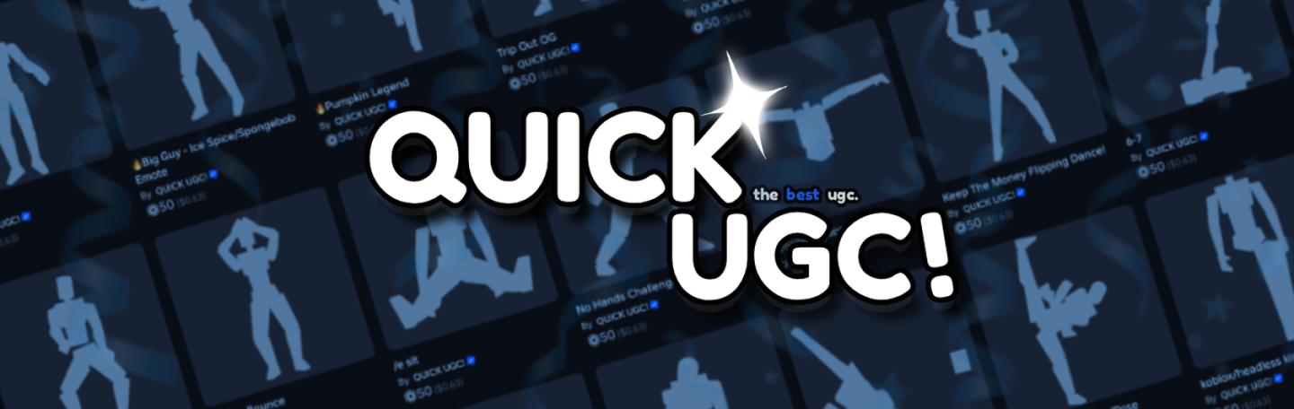 QUICK UGC — Do Massive Studios Roblox Group